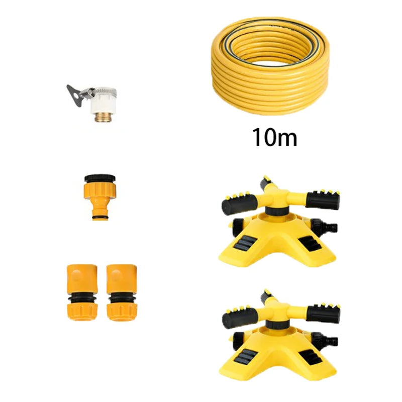 360° Automatic Rotating Garden Lawn Sprinkler for Large Area Coverage