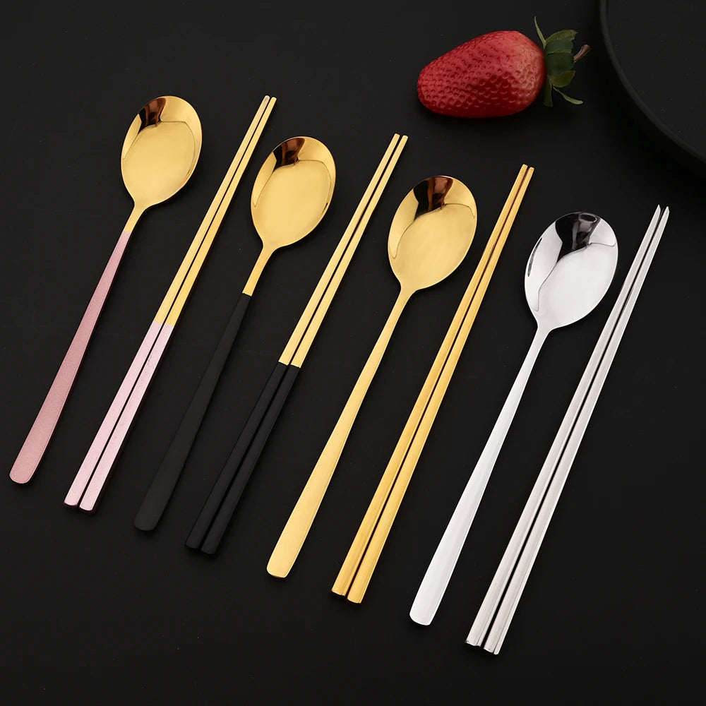 Vabena Luxury 304 Stainless Steel 10-Piece Cutlery Set | Premium Tableware