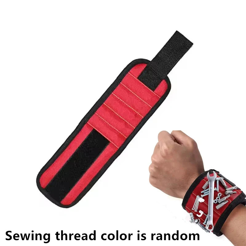 Magnetic Wristband Tool Holder - DIY Screws Nails Bits