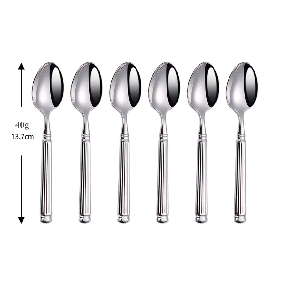 Luxury Roman Column 18/10 Stainless Steel Cutlery Set