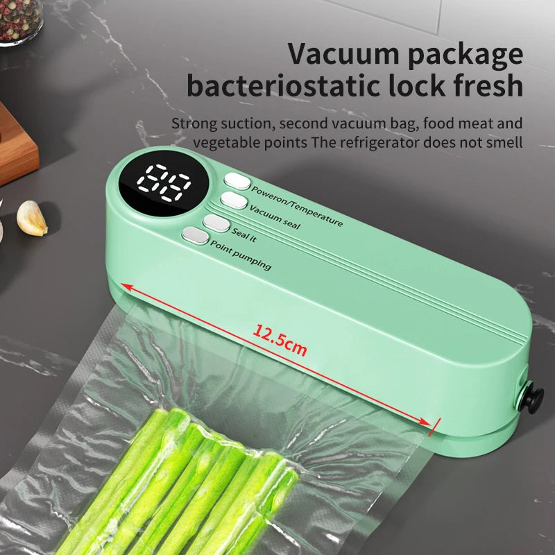 Mini Wireless Automatic Vacuum Sealer for Food Preservation | Freshness Keeper