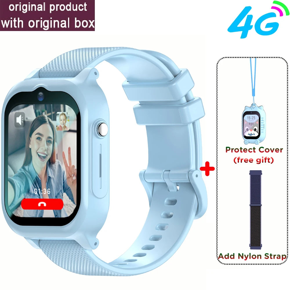 Vabena Kids Smart Watch 4G GPS Video Call SOS - Child Phone Watch