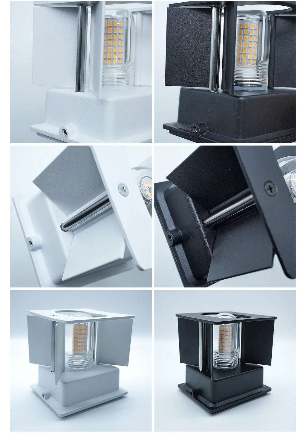 KICAAO Modern Architectural Waterproof LED Wall Lamp | Outdoor Lighting