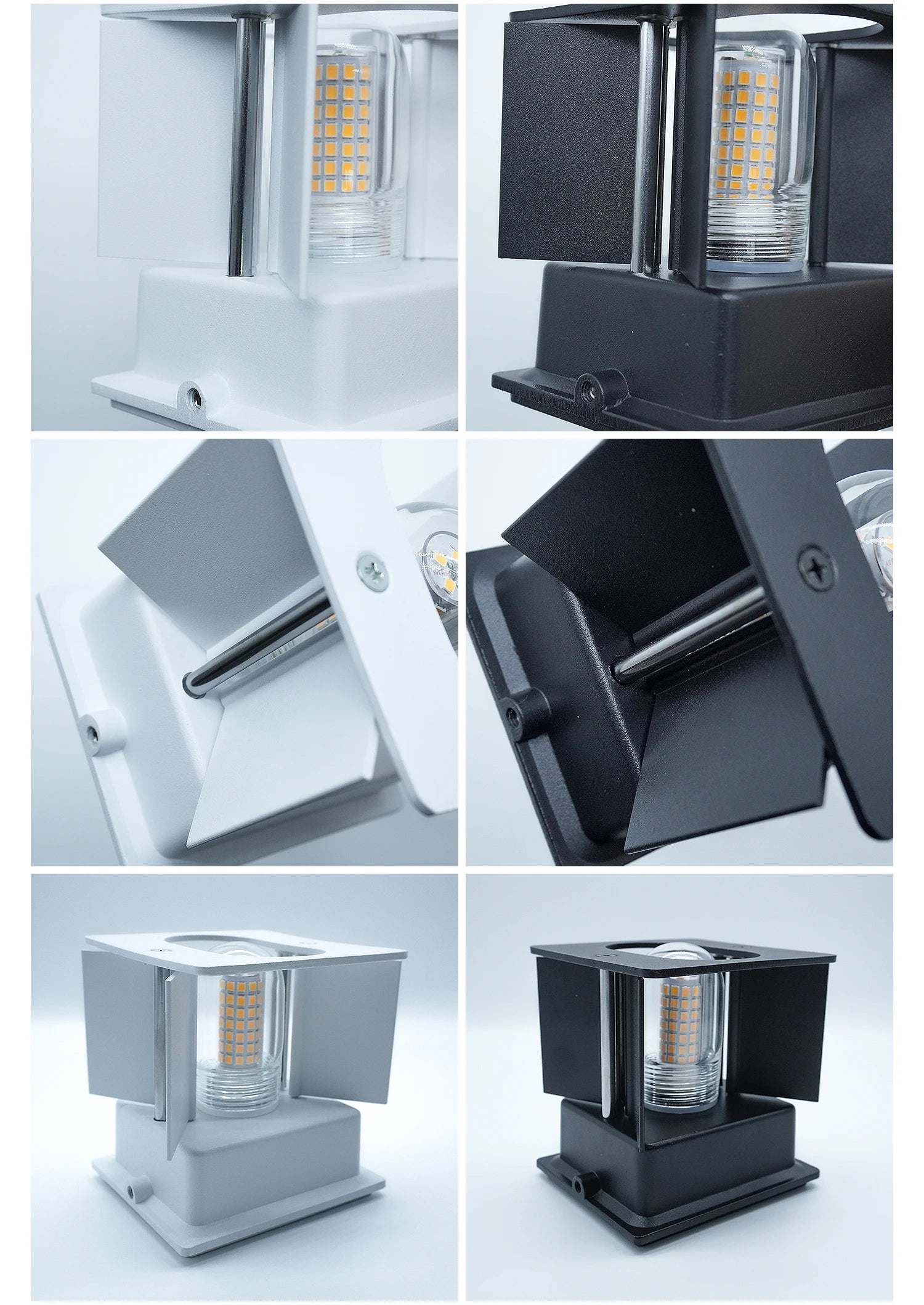 KICAAO Modern Architectural Waterproof LED Wall Lamp | Outdoor Lighting