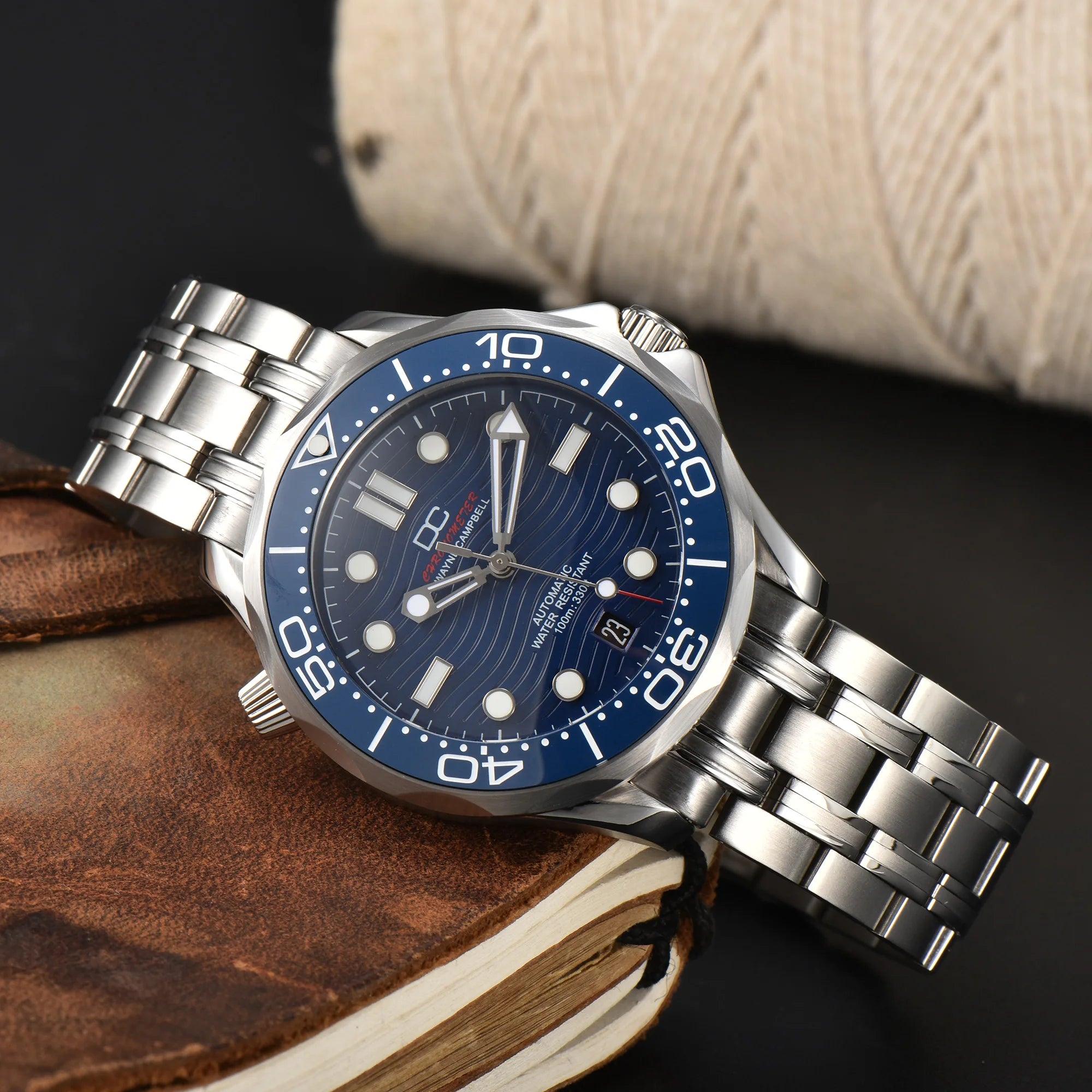 Vabena 42mm Automatic NH35 Men's Watch | Sapphire Crystal