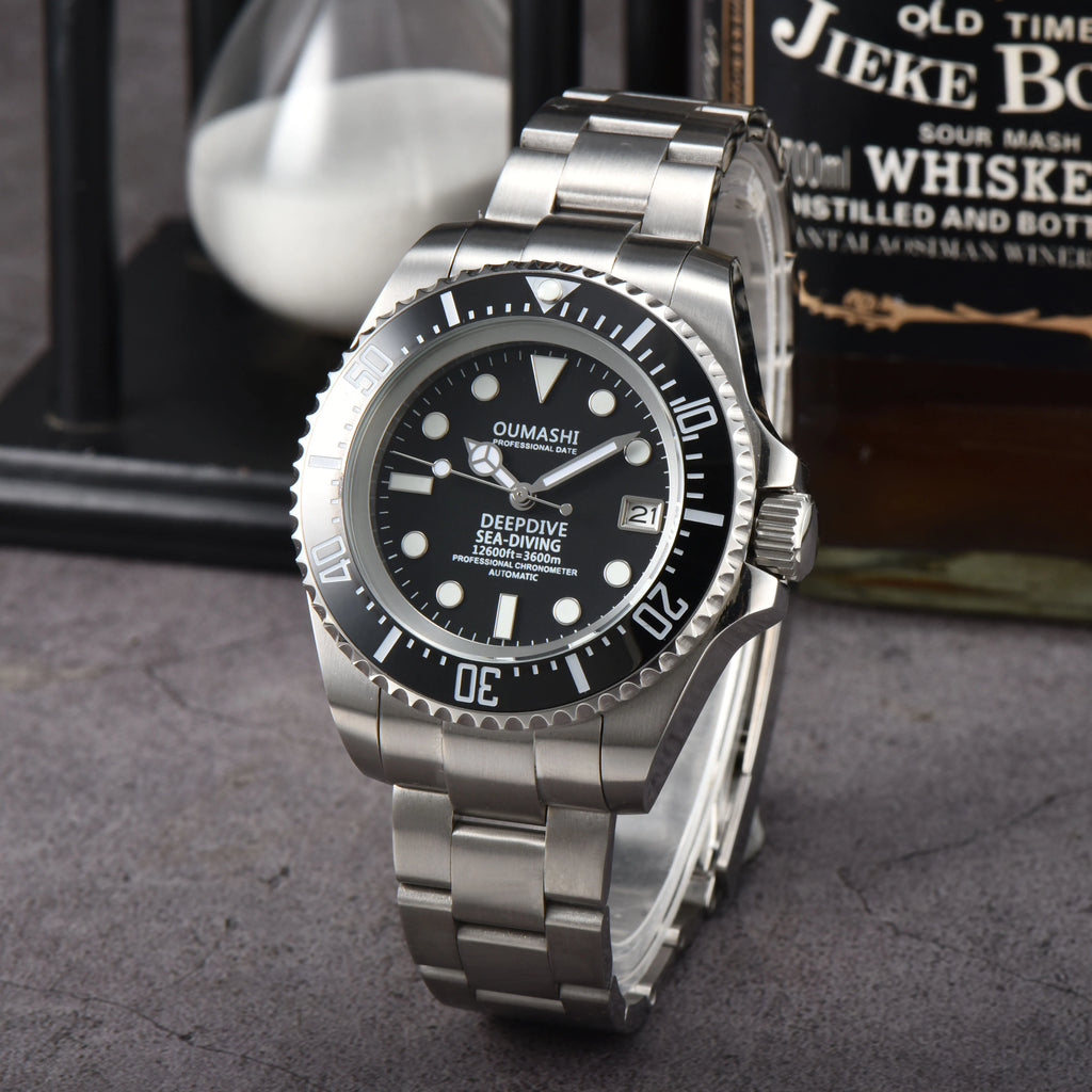 Men's 44mm Deep Sea Automatic Mechanical Dive Watch