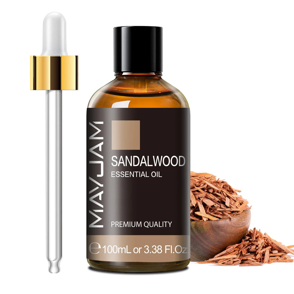 MAYJAM Sandalwood Lavender Essential Oil 10ml for Aromatherapy