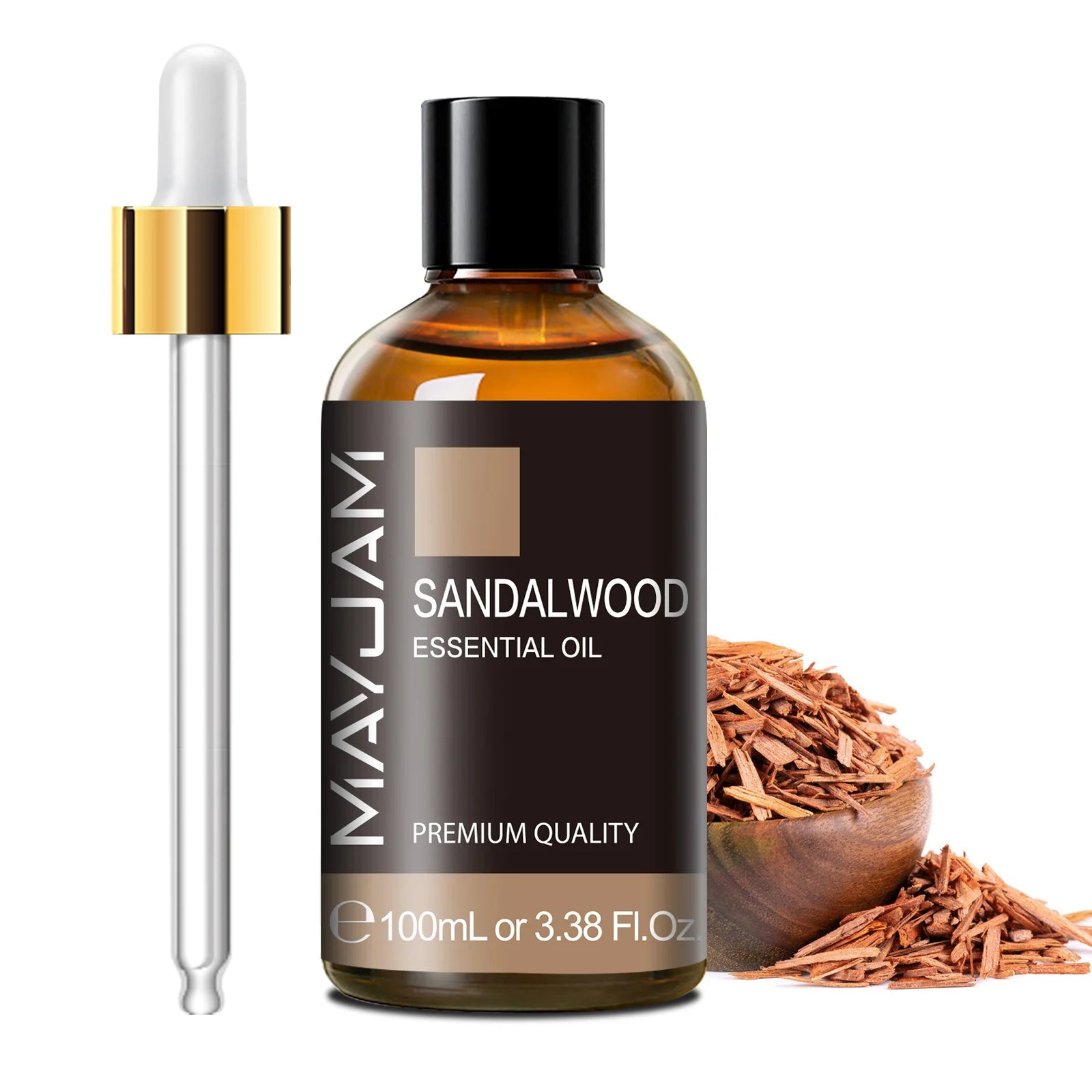 MAYJAM Sandalwood Lavender Essential Oil 10ml for Aromatherapy