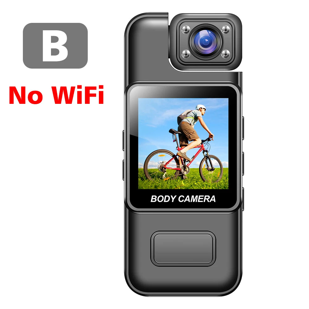 Mini 4K HD WiFi Body Camera | Wearable Security Recorder