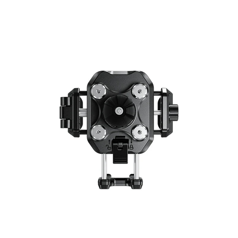Apex Rush Motorcycle Phone Holder - 15W Wireless & USB-C Fast Charger