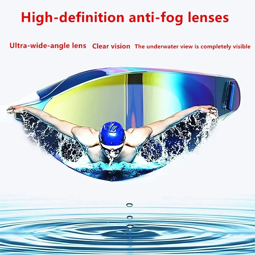 Aremd 25 Year Pro Racing Swimming Goggles - Waterproof Anti-Fog UV400