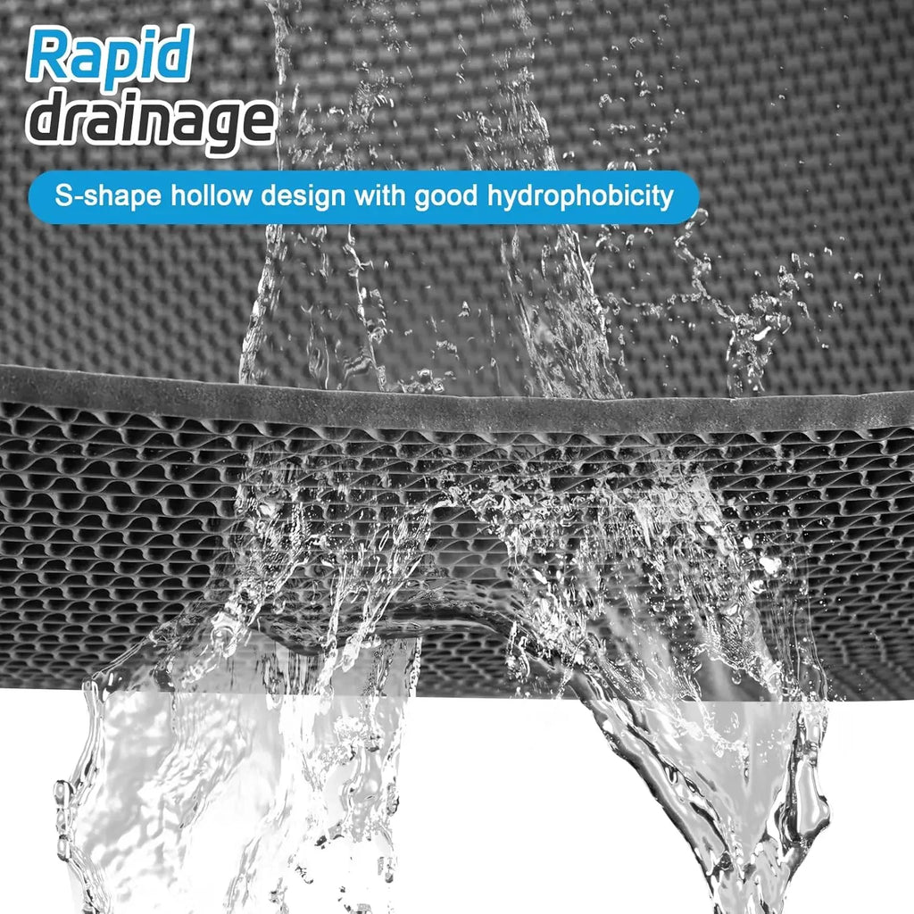 Non-Slip PVC Floor Mats for Kitchen, Bathroom, Outdoor & Pool - Waterproof & Dirt-Resistant