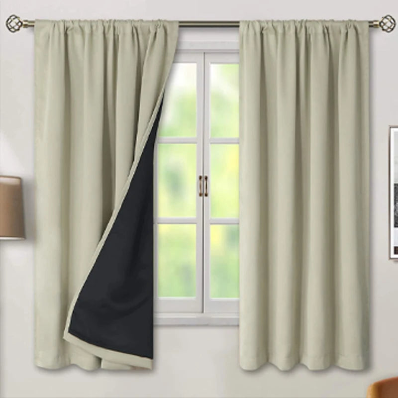 Vabena High Shade Waterproof Heat Insulation Curtains - Ultimate Home Comfort