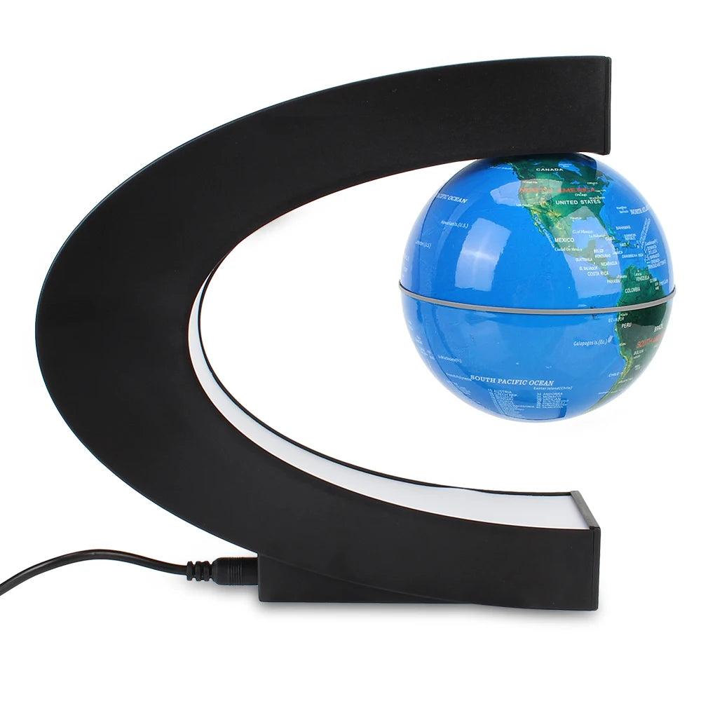 Magnetic Levitation Globe LED World Map | Unique Home Decor Gift