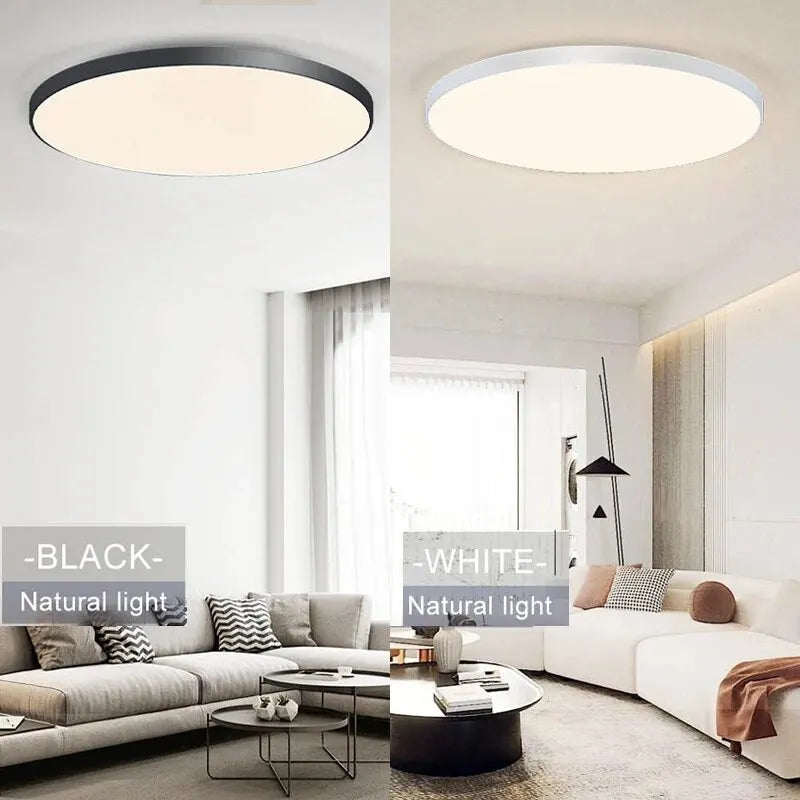 Modern Smart Dimmable LED Ceiling Light with App & Remote Control