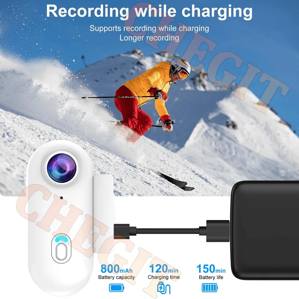 Vabena 4K FHD Action Camera | Ultra HD Adventure Cam for Sports & Motorcycle