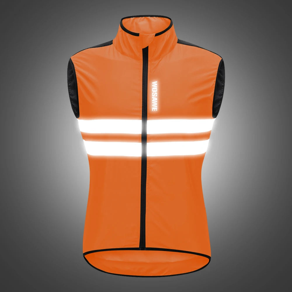 WOSAWE Ultralight Cycling Vest - Water & Wind Resistant Gilet