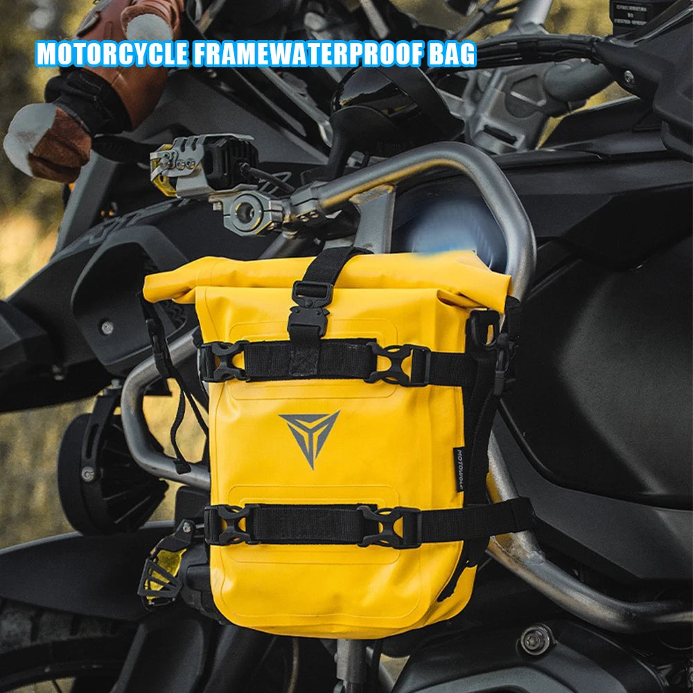 Motorcycle Frame Crash Bar Bag for BMW R1250GS R1200GS ADV Honda NC750X CB500X - Waterproof Tool Storage