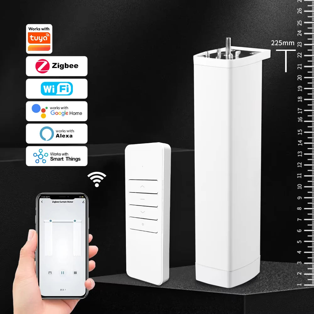 Tuya Smart Shutter & Curtain Motor - Automated Blinds Control