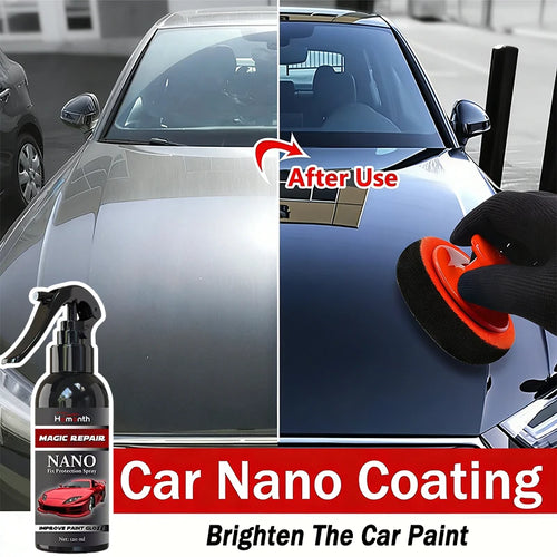 Car Paint Nano Coating Kit | High Gloss & Scratch Protection