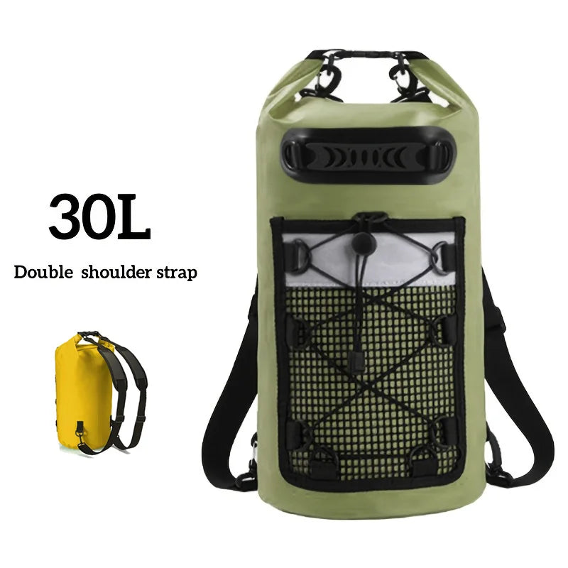 Waterproof Dry Bag Backpack for Kayaking & Outdoor Adventures - 10L/20L