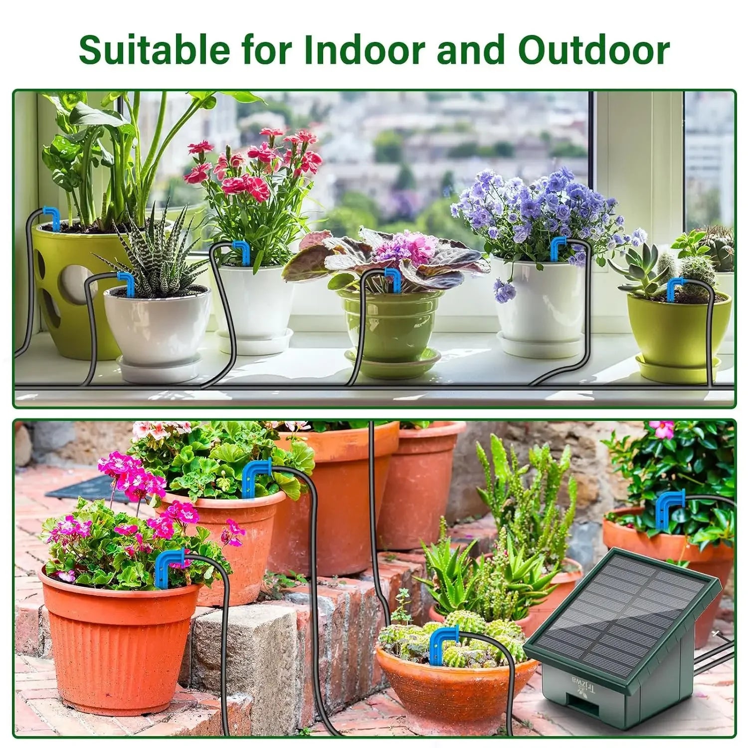 Solar Automatic Drip Irrigation System for Garden & Balcony