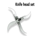 Vabena Multifunctional Grass & Veg Chopping Blade Set - Stainless Steel