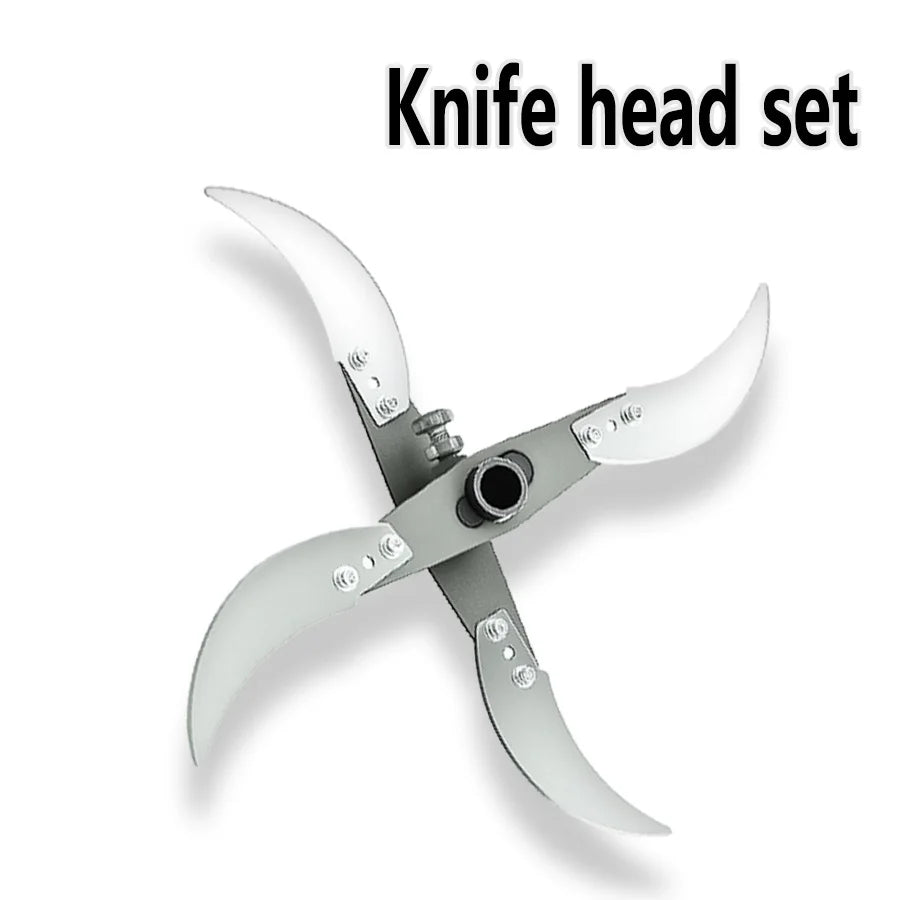 Vabena Multifunctional Grass & Veg Chopping Blade Set - Stainless Steel