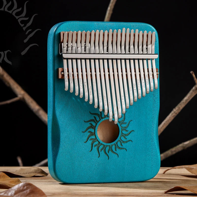 Hluru 17/21 Keys Kalimba Finger Piano - Musical Instrument for Beginners