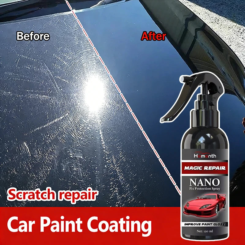 Car Paint Nano Coating Kit | High Gloss & Scratch Protection