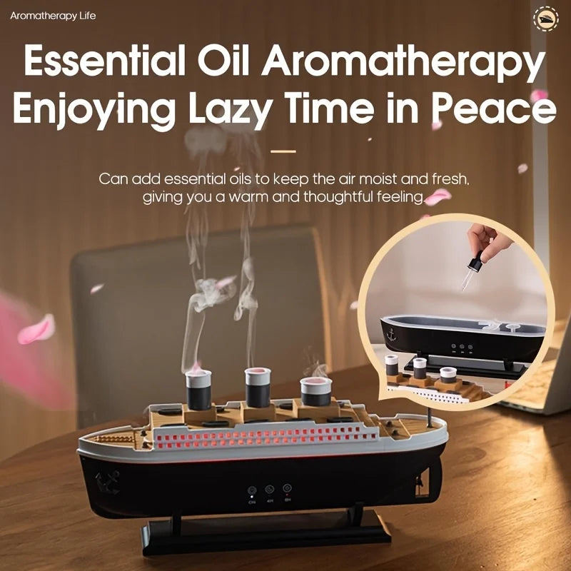 CREAROMA Titanic Humidifier - 250ml Remote Control Air Diffuser