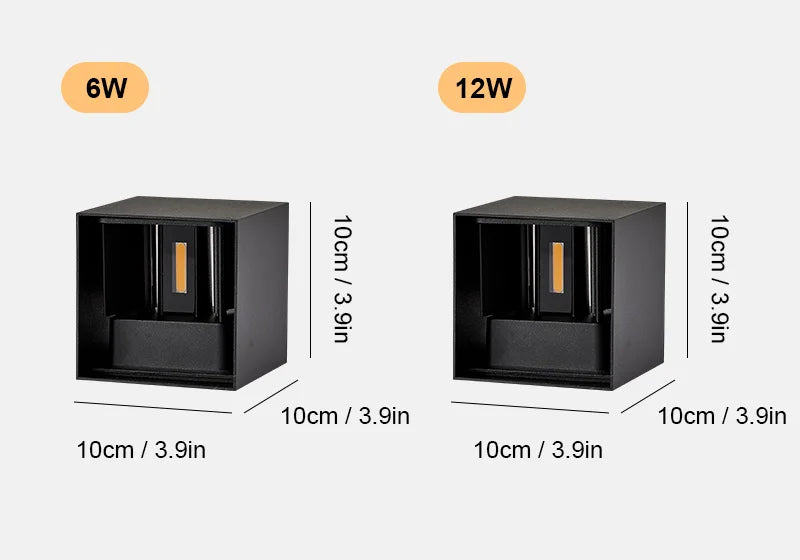 Pumous Dual-Directional Waterproof Outdoor LED Light
