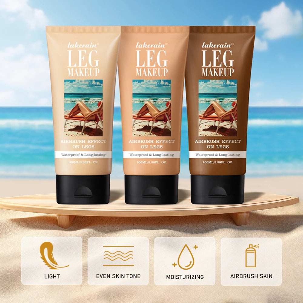Vabena 100ml Leg Makeup - Long-lasting, Waterproof & Anti-Transfer Foundation