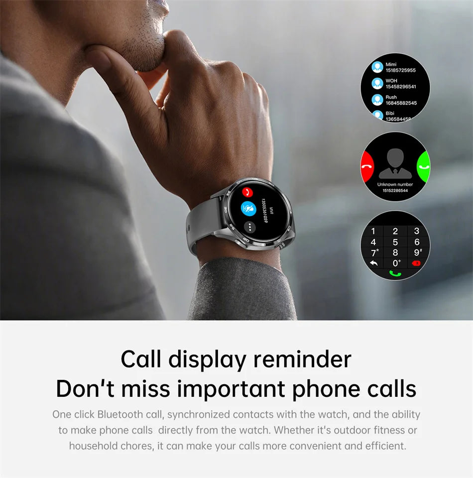 Vabena Smart Watch 5 Pro | GPS, NFC, AMOLED, Bluetooth Call