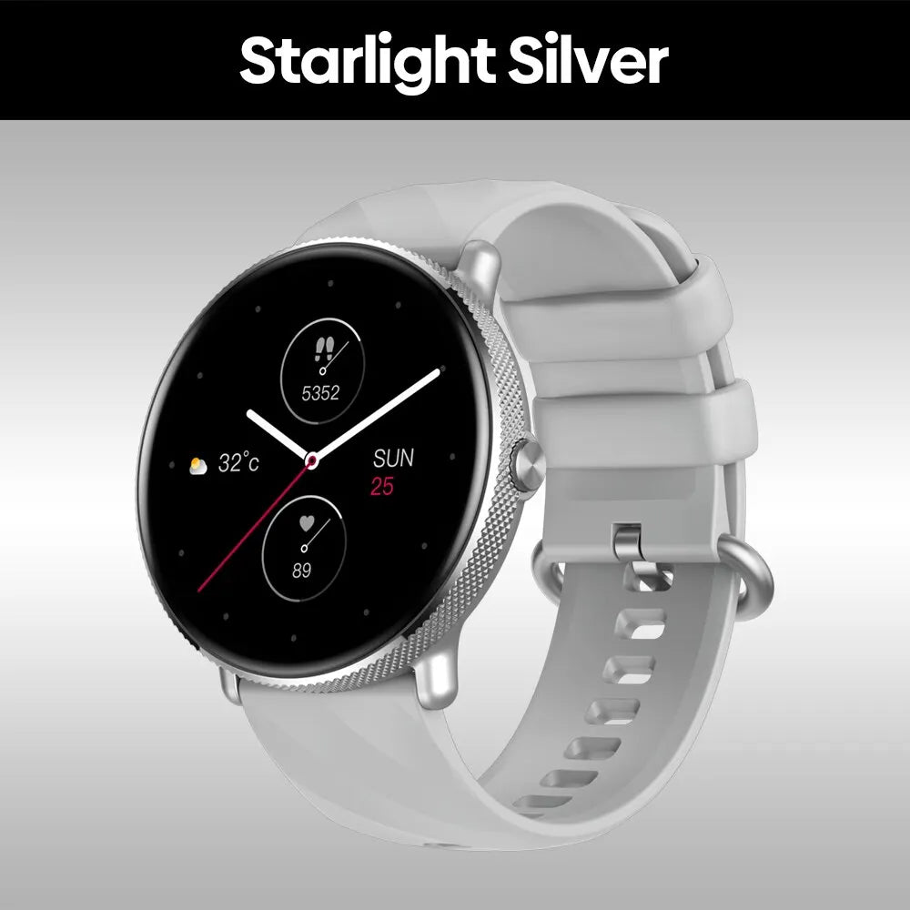 Zeblaze GTR 3 Pro: Voice Calling Smart Watch with AMOLED Display & 316L Steel Frame