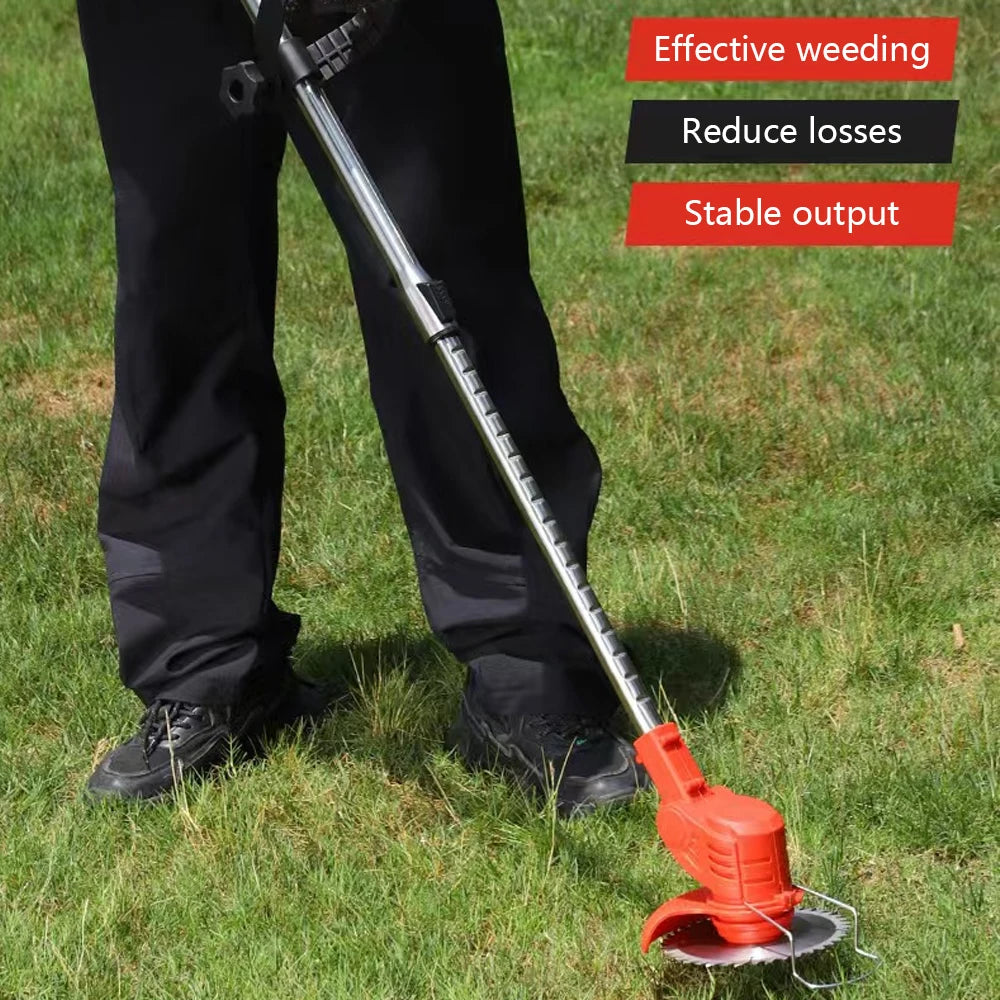2026 Cordless Electric Grass Trimmer & Lawn Mower – Adjustable Garden Tool, Makita 21V Compatible