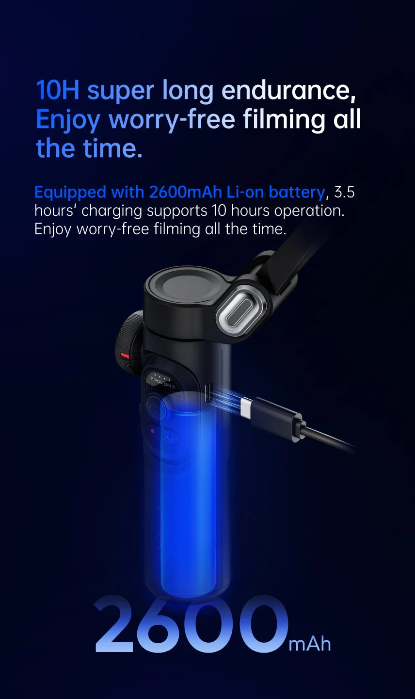 AOCHUAN SmartXE 3-Axis Smartphone Gimbal Stabilizer