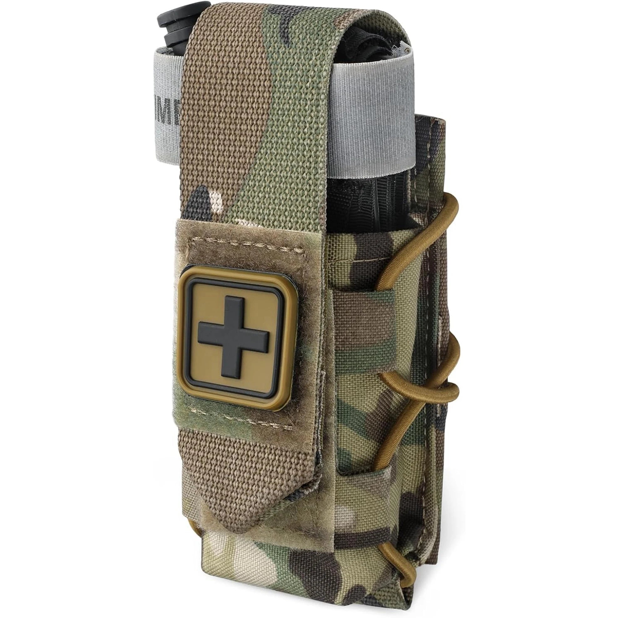 MOLLE Tourniquet Holder IFAK Pouch TQ Holster Tactical Medical Kit