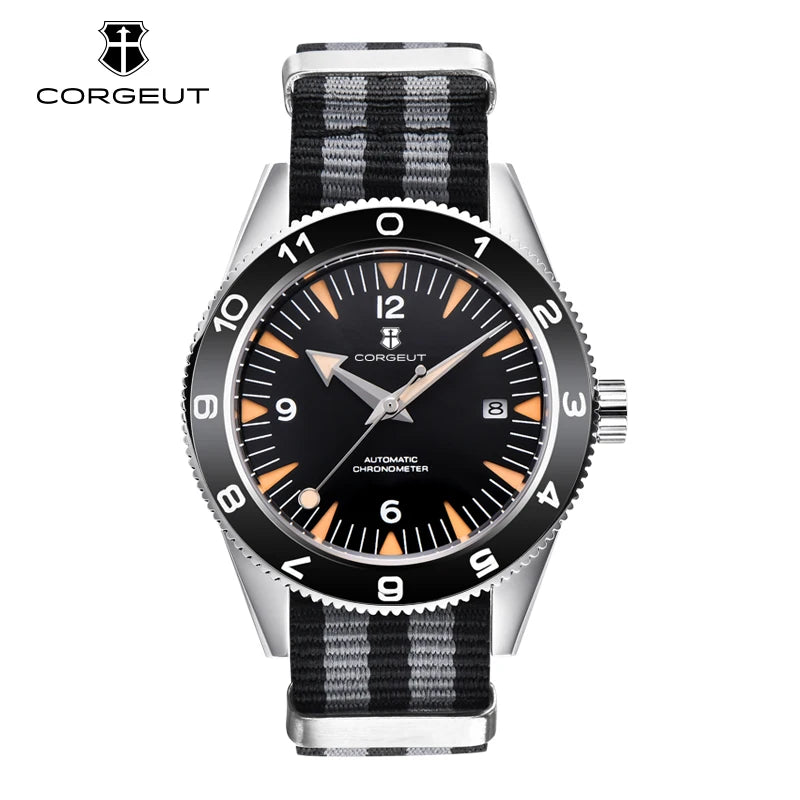 Men's Automatic Watch - Sapphire Glass, 100m Water Resistant