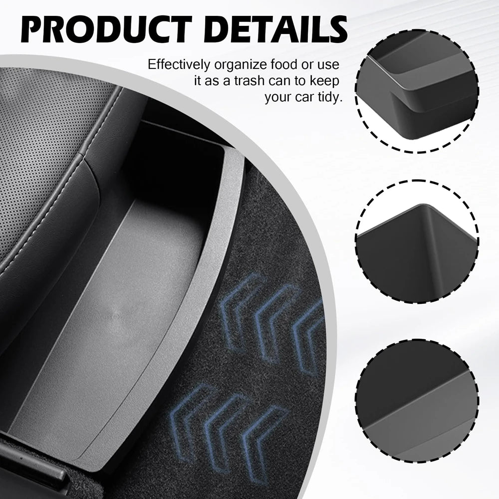 Tesla Model Y Juniper Under Seat Storage Organizer Tray 2025-2026