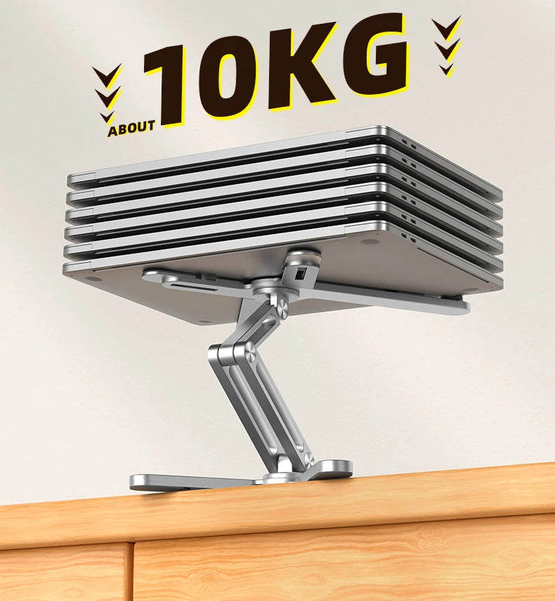 YASOKO Portable Laptop & Tablet Stand - Foldable Aluminum