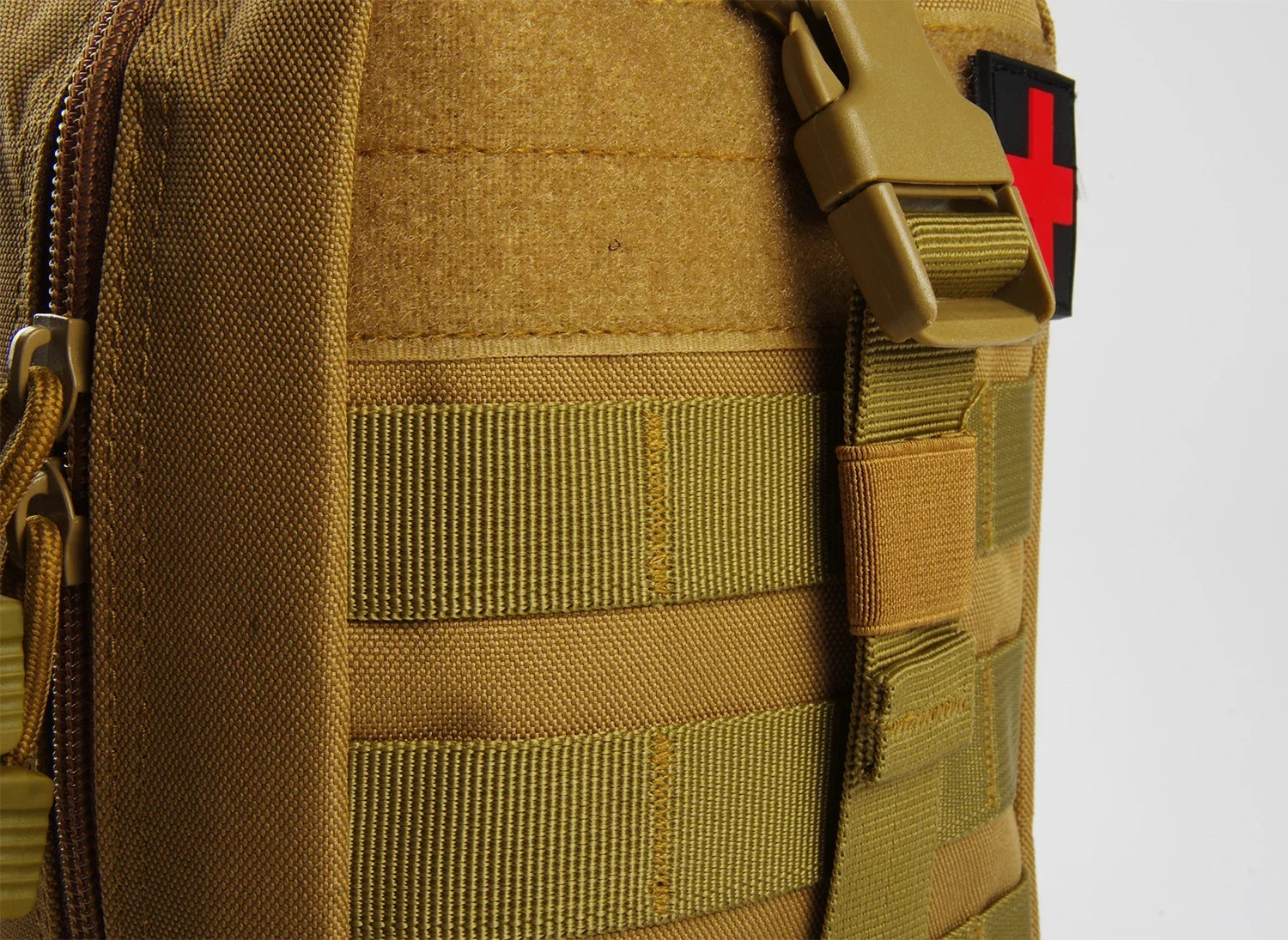 Tactical IFAK First Aid Survival Kit - 18 EMT Emergency Items MOLLE Pouch