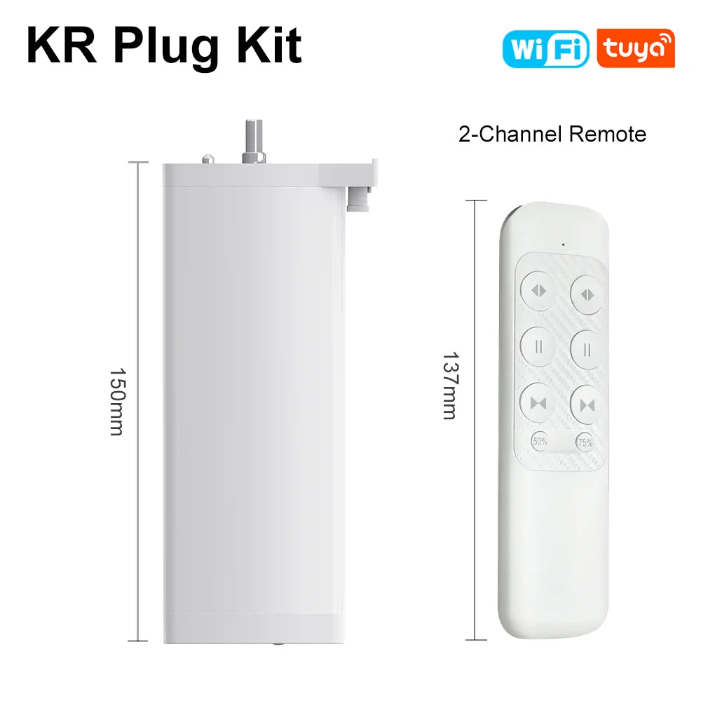 Silent Tuya Smart Curtain Motor | Automated Window Blinds