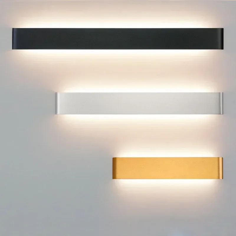 Modern LED Wall Lamp Sconce - Indoor Lighting Fixture for Bedside, Living Room, Stairs, Bathroom & Home Decor