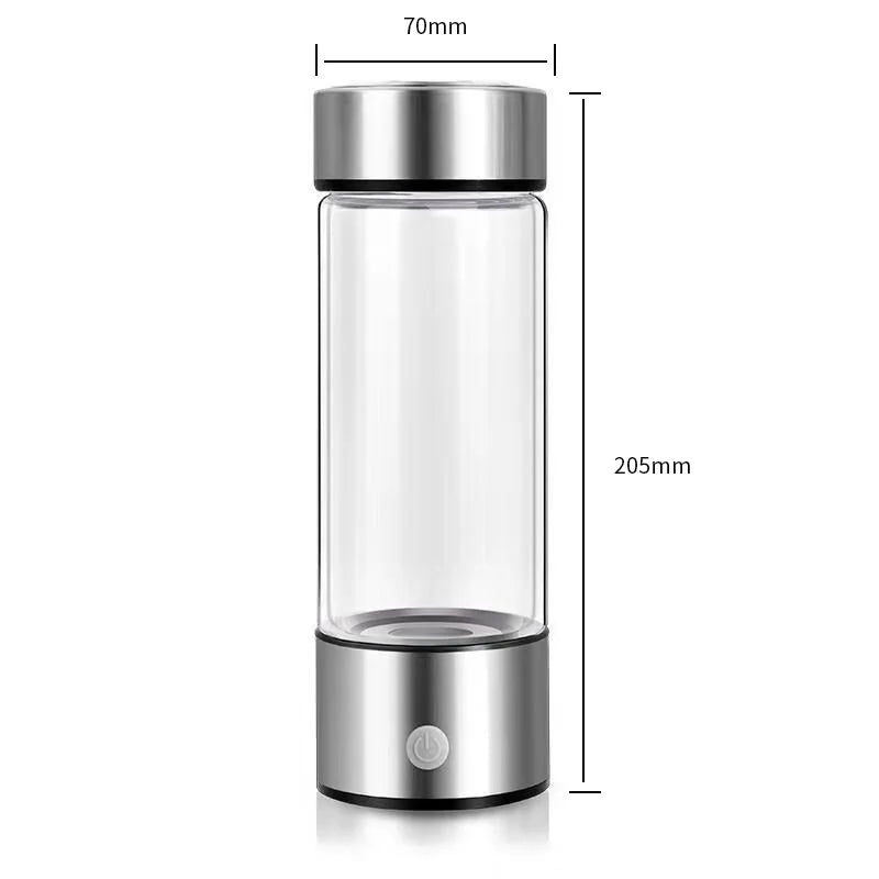Portable Hydrogen Water Generator Bottle - Titanium Filter
