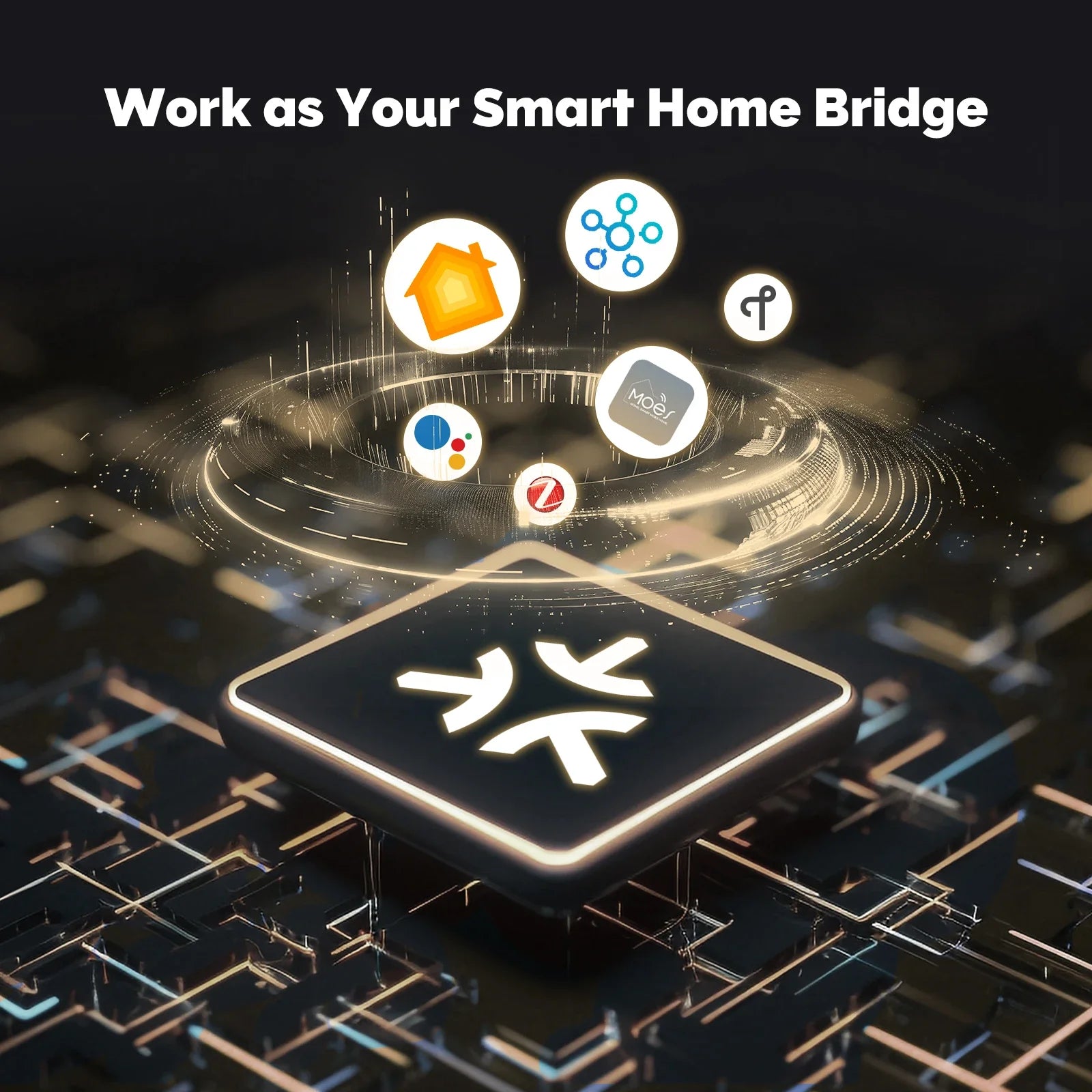 MOES Matter & Zigbee Hub | Smart Home Gateway for Seamless Connectivity