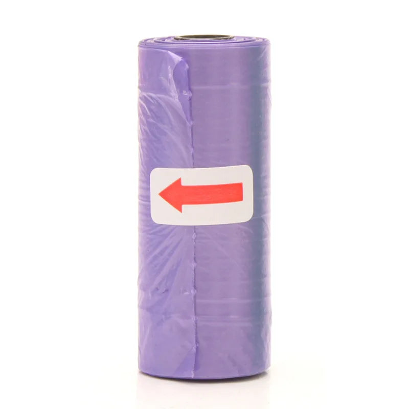 1200 Leak-Proof Dog Poop Bags | Cartoon Paw Graphic Pet Waste Bags