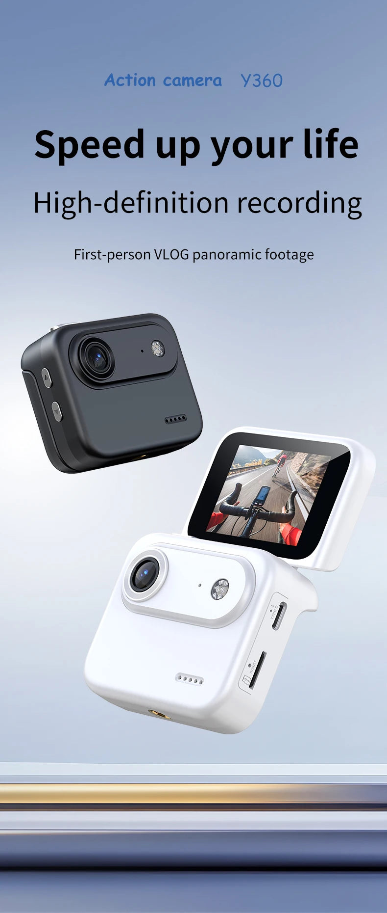 OnePlus 4K Action Camera - Ultra Clear VLOGs & Sports Footage