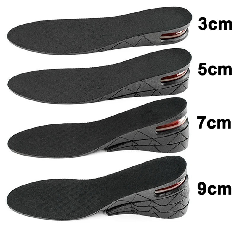 Height Increase Insoles - Air Cushion Shoe Lifts (3-9cm) for Men & Women