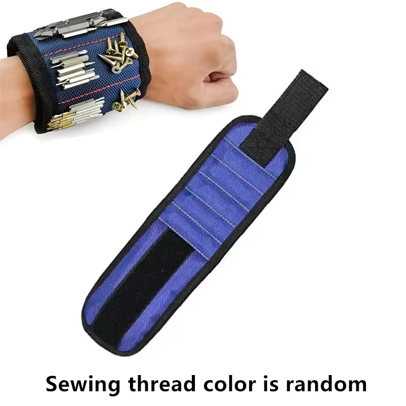 Magnetic Wristband Tool Holder - DIY Screws Nails Bits